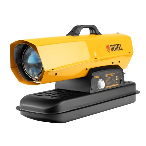 Дизельная тепловая пушка DHG-25i, 25 кВт, 600 м3/ч, прямой нагрев, термостат Denzel по ценам производителя в Уфе с доставкой по всей России