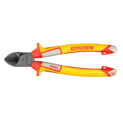 Бокорезы, диэлектрические рукоятки, до 1000 В, трехкомпонентные рукоятки, 180 мм Gross по ценам производителя в Уфе с доставкой по всей России