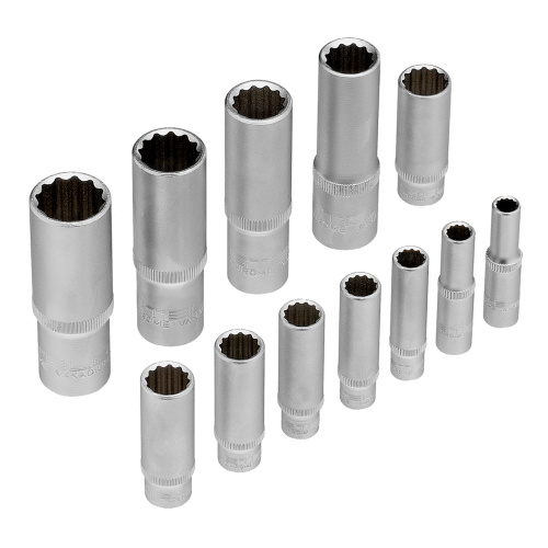 Набор инструментов 1/2", 1/4", CrV, 12 гранные головки, пластиковый кейс, 94 предмета Stels по ценам производителя в Уфе с доставкой по всей России