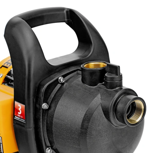 Садовый поверхностный насос GPL600, 600 Вт, 3000 л/ч, подъем 35 м, пластик Denzel по ценам производителя в Уфе с доставкой по всей России