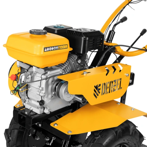 Мотоблок DPT-270, 7 л.с, ременное сцепление, ширина 85 см, глубина 35 см, фрез 3 х 4, ШОМ, передачи 2В/1Н Denzel по ценам производителя в Уфе с доставкой по всей России