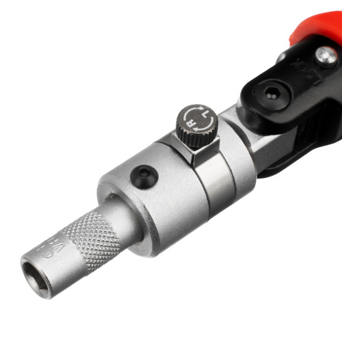 Отвертка реверсивная, поворотная головка, набор бит, CrV, 6 шт Matrix по ценам производителя в Уфе с доставкой по всей России