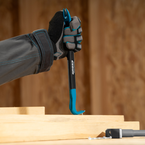 Лом-гвоздодер, обрезиненная рукоятка, 300 x 22 x 14мм Gross по ценам производителя в Уфе с доставкой по всей России