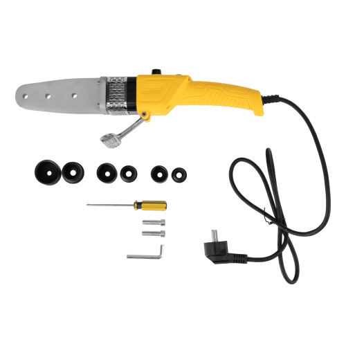 Аппарат для сварки пластиковых труб DWP-800, Х-Pro, 800 Вт, 300 град, комплект насадок, 20-32 мм Denzel по ценам производителя в Уфе с доставкой по всей России