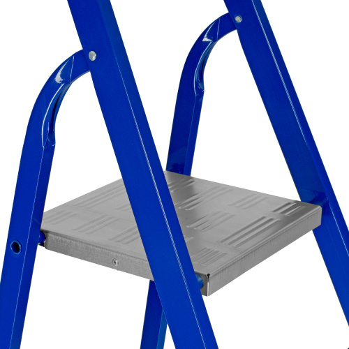 Стремянка, 10 ступеней, стальной профиль, алюминиевые ступени Сибртех по ценам производителя в Уфе с доставкой по всей России