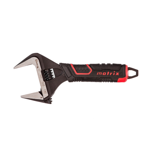 Ключ разводной, тонкие губки, фосфатированный, двухкомпонентная рукоятка, 150 мм, PRO Matrix по ценам производителя в Уфе с доставкой по всей России