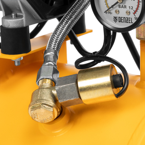 Компрессор DLS950/24 безмаслянный малошумный 950 Вт, 165 л/мин, ресивер 24 л Denzel по ценам производителя в Уфе с доставкой по всей России