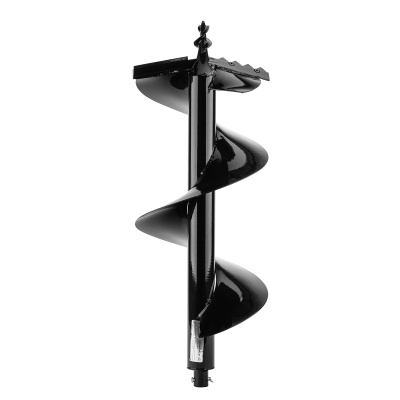 Шнек для грунта ER-300, диаметр 300 мм, длина 800 мм,соединение 20 мм, съемный нож Denzel по ценам производителя в Уфе с доставкой по всей России