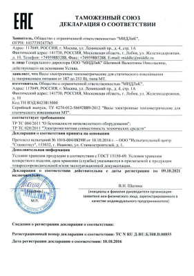 Весы электронные МЖА МТ-15 (2/5; 230х330) "Базар" по ценам производителя в Уфе с доставкой по всей России
