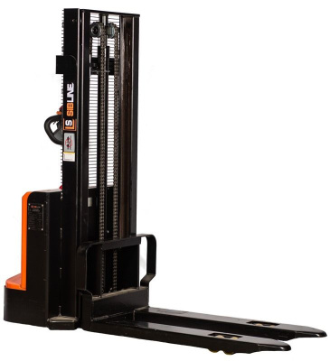 Штабелер электрический самоходный, поводковый 1,5 т - 3 м Вилы: 1150 , АКБ Li - Ion, CL1530JB SIBLINE по ценам производителя в Уфе с доставкой по всей России