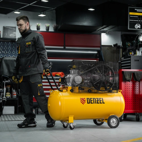 Компрессор воздушный рем. привод BCV 4000-T/200, 4,0 кВт, 200 литров, 690 л/мин Denzel по ценам производителя в Уфе с доставкой по всей России