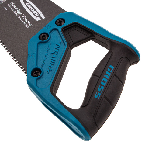 Ножовка по дереву "PIRANHA", 300 мм, 11 TPI, 3D-зуб, тефлоновое покрытие полотна, двухкомпонентная рукоятка Gross по ценам производителя в Уфе с доставкой по всей России