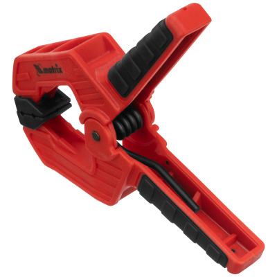 Струбцина клещеобразная 2, усиленная, пластиковый корпус, двухкомпонентные рукоятки, 50 мм Matrix по ценам производителя в Уфе с доставкой по всей России