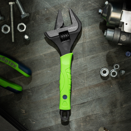 Ключ разводной, 200 мм, тонкие губки, фосфатированый Сибртех по ценам производителя в Уфе с доставкой по всей России