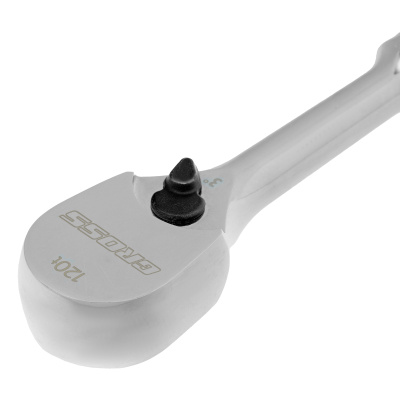 Ключ-трещотка 1/4", CrV, 120 зубьев, цельнометаллический, хром Gross по ценам производителя в Уфе с доставкой по всей России