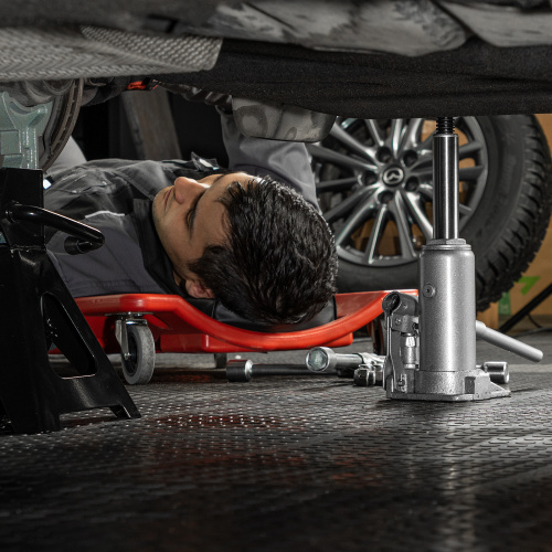 Домкрат гидравлический бутылочный, 3 т, h подъема 178-343 мм Matrix по ценам производителя в Уфе с доставкой по всей России