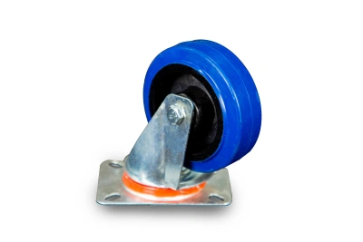 Колесо поворотное из эластичной резины MW70 100 мм по ценам производителя в Уфе с доставкой по всей России