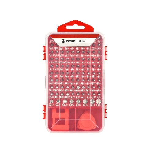 Набор прецизионных инструментов DEKO BS108 (108 предметов) по ценам производителя в Уфе с доставкой по всей России