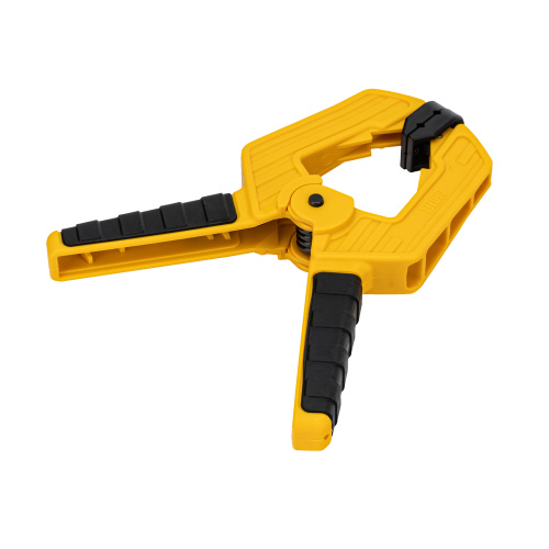 Струбцина клещеобразная, усиленная 80 х 60 мм, двухкомпонентные рукоятки Denzel по ценам производителя в Уфе с доставкой по всей России