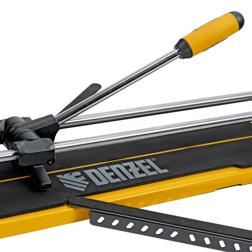 Плиткорез 600х14мм, цельнометал. напр., каретка на подш., стальная станина, рукоятка-пенал Denzel по ценам производителя в Уфе с доставкой по всей России