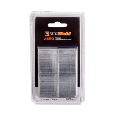 Гвозди для пневмостеплера тип 16GA T30, 1,4 х 30 мм 1000 шт. AERO купить в Москве с доставкой по всей России | ProtosMarket.ru