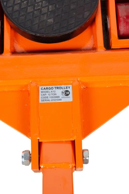 Роликовая платформа поворотная TOR X12 г/п 12 т (с ручкой) купить в Москве с доставкой по всей России | ProtosMarket.ru