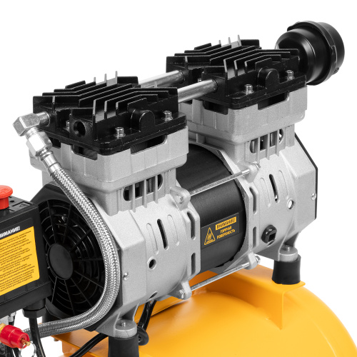 Компрессор DLS950/24 безмаслянный малошумный 950 Вт, 165 л/мин, ресивер 24 л Denzel по ценам производителя в Уфе с доставкой по всей России