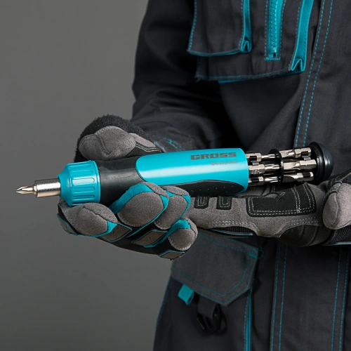 Отвертка реверсивная, механизм SmartPush 12 шт, S2 Gross по ценам производителя в Уфе с доставкой по всей России