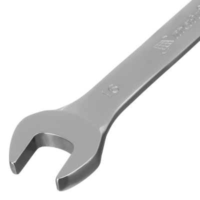 Ключ комбинированный трещоточный, 16 мм, CrV, зеркальный хром Matrix Professional по ценам производителя в Уфе с доставкой по всей России