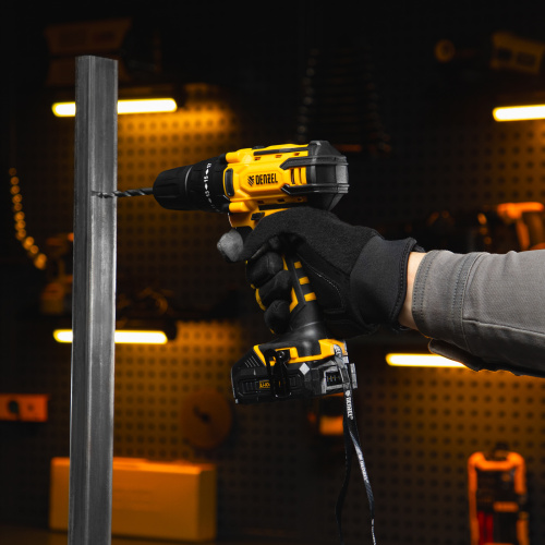 Дрель-шуруповерт аккумуляторная CDL-12-02BM, Li-Ion, 12 В, 2 акк. Denzel по ценам производителя в Уфе с доставкой по всей России