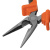 Длинногубцы прямые Comfort, 160 мм ,шлифованные, двухкомпонентные рукоятки Sparta по ценам производителя в Уфе с доставкой по всей России