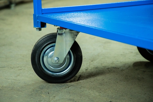 Тележка платформенная TOR ТП-Д (700х1200) с двумя ручками (колеса 200) по ценам производителя в Уфе с доставкой по всей России