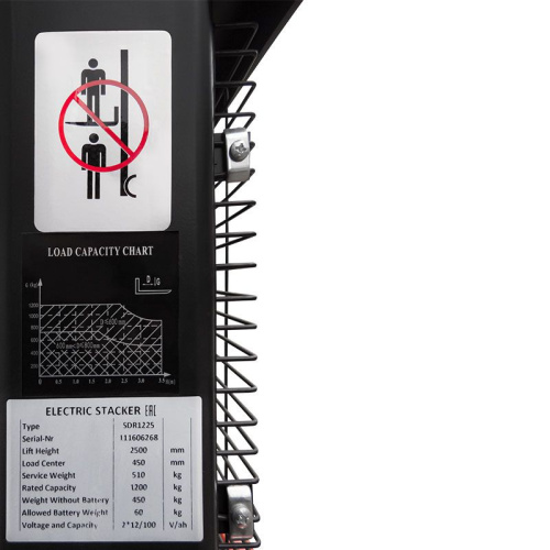 Самоходный штабелер PROLIFT SDR 1635 li-ion по ценам производителя в Уфе с доставкой по всей России