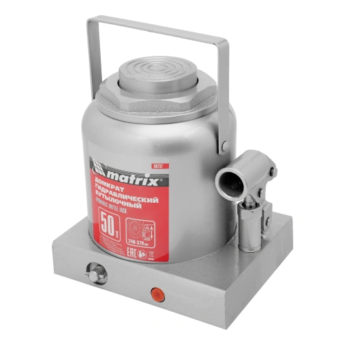 Домкрат гидравлический бутылочный, 50 т, высота подъема 240-370 мм Matrix по ценам производителя в Уфе с доставкой по всей России