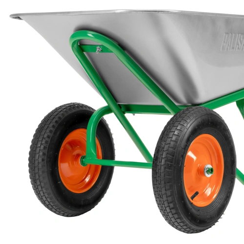 Тачка садово-строительная, 2-х колесная, усиленная, грузоподъемность 320 кг, объем 100 л Palisad по ценам производителя в Уфе с доставкой по всей России