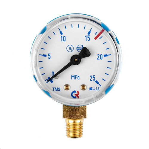Манометр 25,0 МПа, 1/8 NPT, кислород по ценам производителя в Уфе с доставкой по всей России