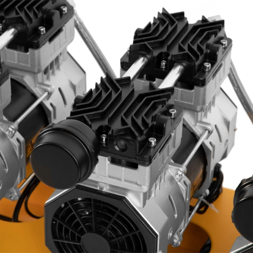 Компрессор безмасляный, малошумный  DLS 2250/100, 2250 Вт, 3x750, 100 л, 410 л/мин блок управления/ Denzel по ценам производителя в Уфе с доставкой по всей России