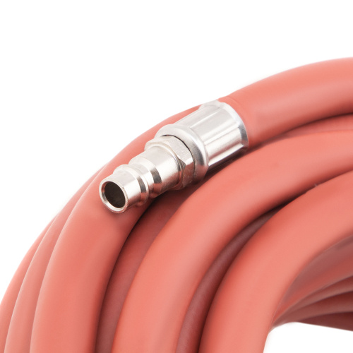 Шланг пневматический резиновый, 10 x 16 мм, 24 бар, армированный, быстросъемное соединение, 10 м Stels по ценам производителя в Уфе с доставкой по всей России