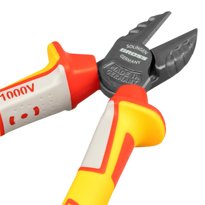 Бокорезы, диэлектрические рукоятки, до 1000 В, трехкомпонентные рукоятки, 180 мм Gross по ценам производителя в Уфе с доставкой по всей России