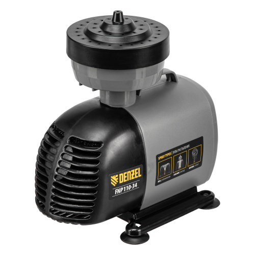 Насос фонтанный FNP110-34, 112 Вт, подъем 3,4 м, 3400 л/ч, колокольчик/каскад/гейзер Denzel по ценам производителя в Уфе с доставкой по всей России