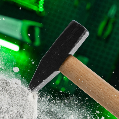 Молоток слесарный 800 г, квадратный боек, деревянная рукоятка Сибртех по ценам производителя в Уфе с доставкой по всей России