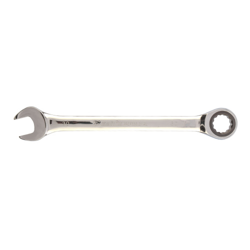 Ключ комбинированный трещоточный, 30 мм, CrV, зеркальный хром Matrix по ценам производителя в Уфе с доставкой по всей России