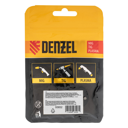 Подающий ролик, зубчатый профиль под флюсовую проволоку 0,8-1мм, 2 шт Denzel по ценам производителя в Уфе с доставкой по всей России