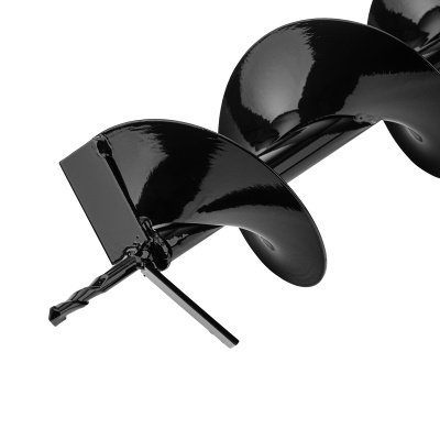 Шнек для грунта E-150, диаметр 150 мм, длина 800 мм,соединение 20 мм, несъемный нож Denzel по ценам производителя в Уфе с доставкой по всей России