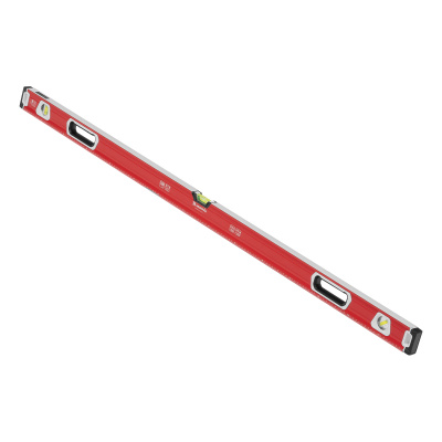 Уровень алюминиевый, магнит, фрезерованный, 3 глазка (1 зеркальный) двухкомпонентные рукоятки, 1500 мм Matrix по ценам производителя в Уфе с доставкой по всей России