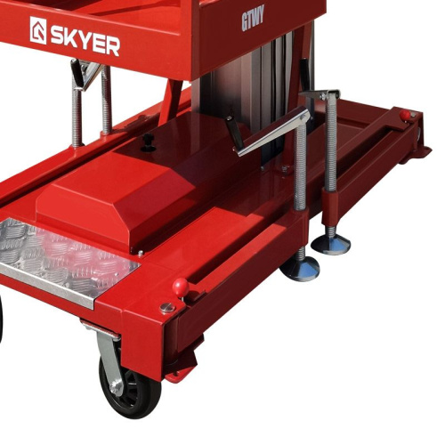 Одномачтовый подъемник SKYER GTWY9-100 AC/DC по ценам производителя в Уфе с доставкой по всей России