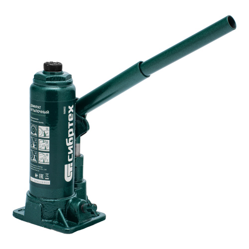 Домкрат гидравлический бутылочный, 4 т, 180-320 мм Сибртех по ценам производителя в Уфе с доставкой по всей России