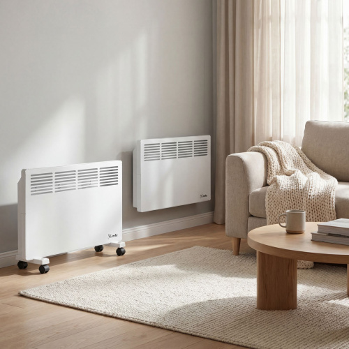 Конвектор электрический КМ-2000.2, 230 В, 2000 Вт, X-образный нагреватель, колеса, термостат MTX по ценам производителя в Уфе с доставкой по всей России