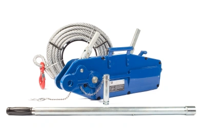 Лебедка рычажная тросовая TOR МТМ 800 0,8 т L=20м (стальной корпус) купить в Москве с доставкой по всей России | ProtosMarket.ru
