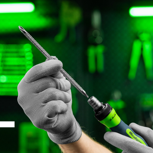 Отвертка реверсивная комбинированная PH2/SL6, CrV Сибртех по ценам производителя в Уфе с доставкой по всей России